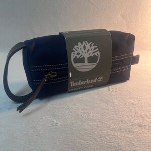 New Genuine Navy Timberland Utility Travelling Makeup Case Pouch